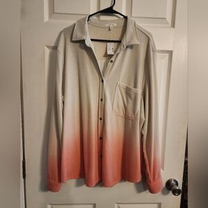 Maurices ombre long sleeve top